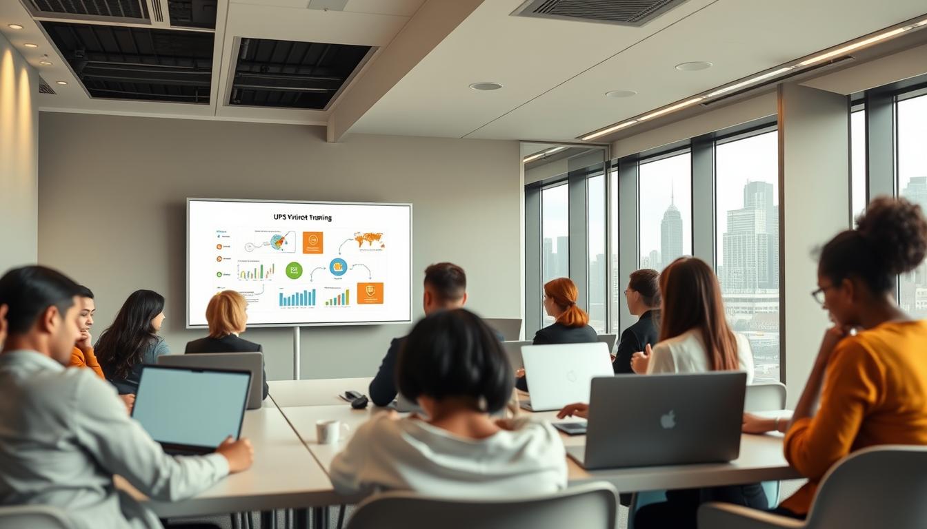 UPS virtual training programs
